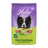 Halo Holistic Plant-Based Recipe dog food bag for balanced nutrition.