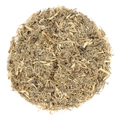 Halo Naturals organic wormwood tea pouch shows resealable design to preserve freshness.