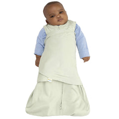 Halo Sleepsack Swaddle Sage inverted zipper for easy diaper changes