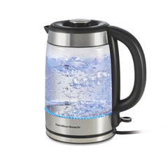 Hamilton Beach Easy-View Kettle water glow during fast boil