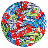 The Hampton AirHeads Mini Bars cherry wrapped for easy sharing and fruity fun.
