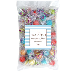 Cry Baby Extra Sour gumballs close-up with vibrant colors, perfect for sharing at events.