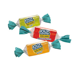 The Hampton Popcorn Company Jolly Ranchers individually wrapped for on the go snacking