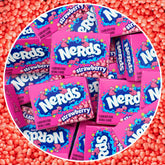 The Hampton Popcorn Company strawberry box candy bulk packaging for parties.