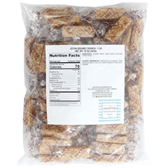 The Hampton Sesame Crunch Bars, individually wrapped for freshness and lunchbox convenience.
