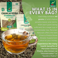 Hanan Chanca Piedra Peru-origin herb harvest shows natural sourcing from Amazonian farms.