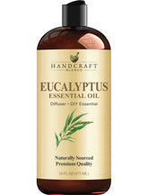 Handcraft Blends Eucalyptus oil 16oz bottle for DIY projects and diffusers.