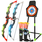 Handwell bow and arrow set for kids, assembled and ready to practice focus
