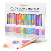HANKU dual-tip marker close-up base color swatch for journaling