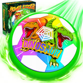 Hanroni Dinosaur Glow Hover Ball front view for glowing indoor play.