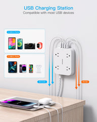 HANYCONY flat plug right-angle close-up for wall clearance