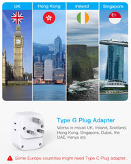 HANYCONY adapter showing USB-C and USB-A ports for multiple devices.