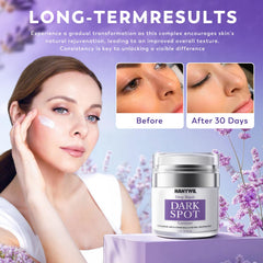 HANYWIL on-face application shows gentle spot-targeting for even skin
