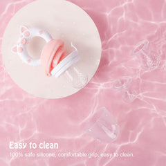 HAOBAOBEI embedded snap design prevents leaks for mess-free feeding.