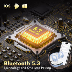 HAOYUYAN BX17 IPX7 waterproof design withstands sweat and rain