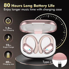 BX17 case with LED display showing battery status at a glance