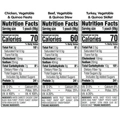 Happy Baby Savory Blends Stage 3 pouch highlights turkey and veggies for wholesome baby meals.