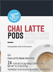 Brew moment with Happy Belly chai latte pods in cup