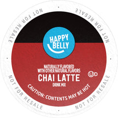 Shake before brewing instruction for Happy Belly pods