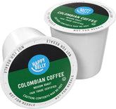 Happy Belly packaging shows a 24-count box for daily use.