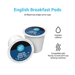 Happy Belly tea pods compatible with 2.0 Keurig brewers for quick brewing