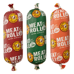 Happy Howie's Soft Meat Roll Treat packaging: convenient three-pack for easy rewards