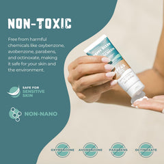 Happy Ocean texture detail reveals lightweight, non-greasy feel ideal for daily wear.