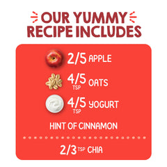 HAPPYTOT Stage 4 yogurt coconut milk pouch for a creamy morning option.