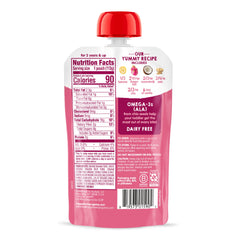 HAPPYTOT Stage Four pouch with chia and omega-3 for growing toddlers