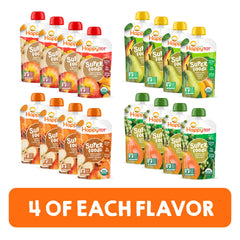 HAPPYTOT Stage 4 snack-time setup for busy families and caregivers.