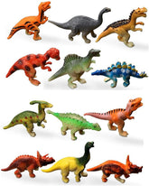HAPTIME dinosaur mini figures for cake toppers and décor