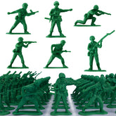 HAPTIME 50-pcs army men set for imaginative play.