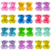 HAPTIME valentines bears in bright colors for classroom sorting and decor