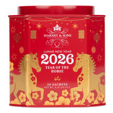 Harney & Sons Lunar New Year tea tin with 30 sachets, a festive gift option