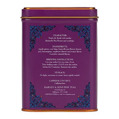 Harney & Sons Indigo Punch freshly brewed cup delivers crisp, refreshing fruit notes.