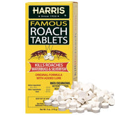 HARRIS Roach Tablets packaging front showing value with 145 tablets for multi-room coverage.