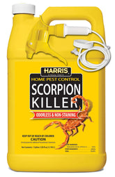 HARRIS Scorpion Killer liquid bottle, indoor-use label, easy treatment ready.
