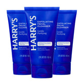 Harry's face wash bottle pour for easy daily cleansing.