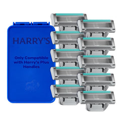 Harry's Plus compact cartridge design for precise control during shaving.
