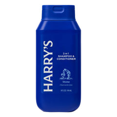 Harry's Stone 2 in 1 bottle side label emphasizes sulfate-free formula.
