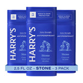 Harry's Stone 3-pack packaging offers convenient multi-pack freshness.