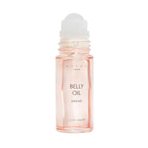 HATCH Belly Oil bottle front for plant-based skincare designed for expectant moms.
