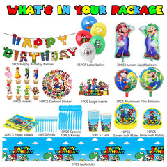 Hatraky large cake topper provides a bold centerpiece for the celebration.