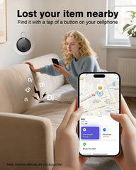 Hauibela weTag mini backpack strap locates your bag within reach