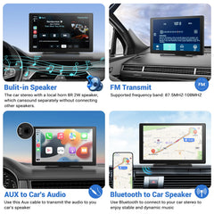HAUXIY mirror link lets you view phone content on the display.