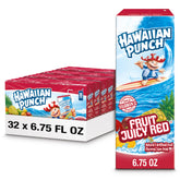 Hawaiian Punch Fruit Juicy Red box ready for lunchbox adventures.