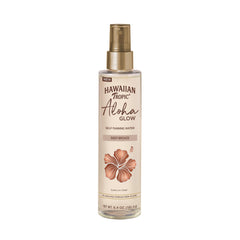 Hawaiian Tropic Aloha Glow Water bottle with spray for quick, even tanning.