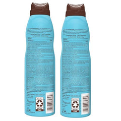 Hawaiian Tropic Everyday Active spray nozzle twist-lock for fast application