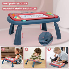 HCFJEH four stamps shapes illustrating quick creative patterns for kids