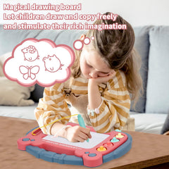 HCFJEH magnetic pen with string demonstrating mess-free drawing access